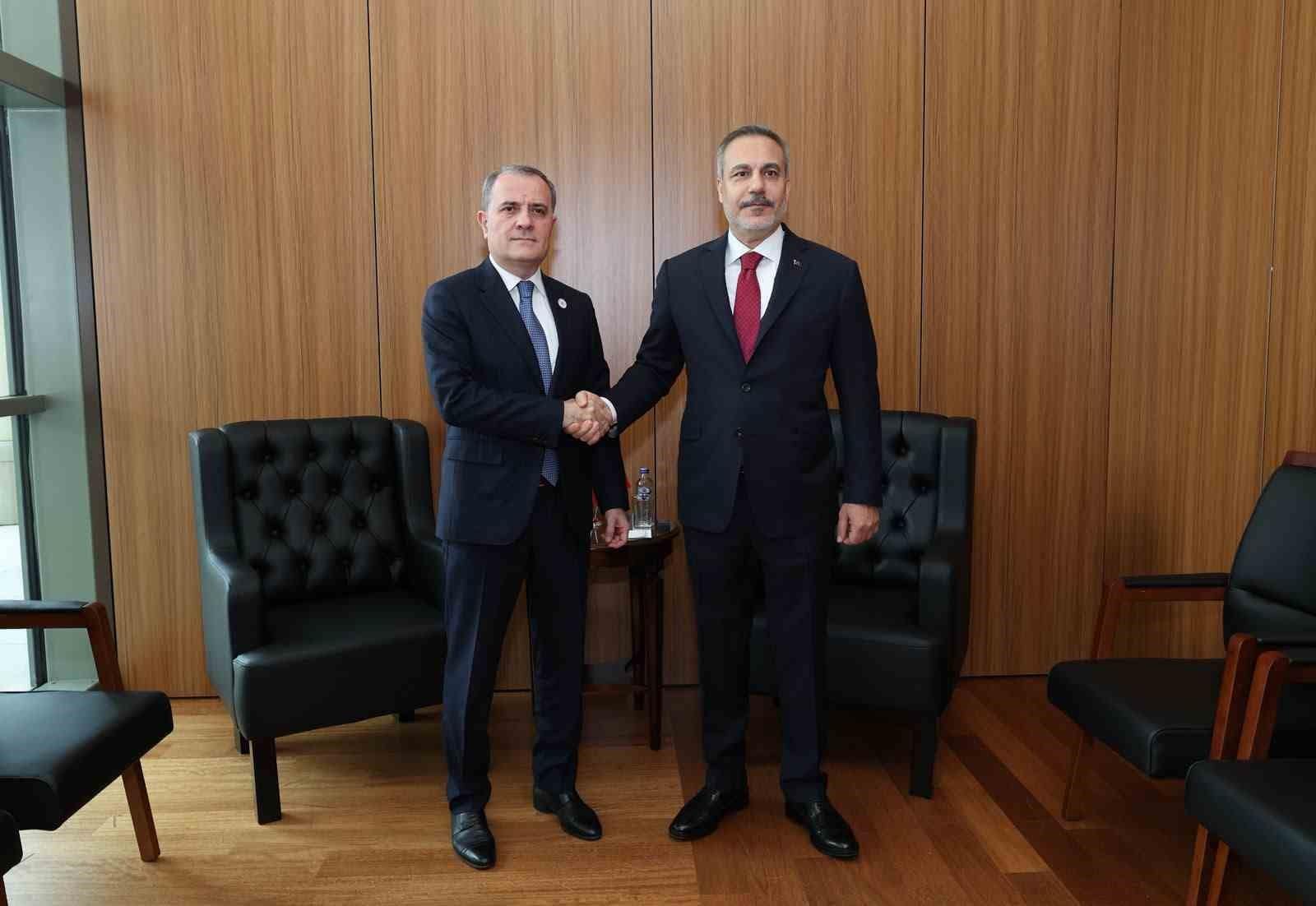 Bakan Fidan, Azerbaycanlı mevkidaşı Bayramov ile görüştü