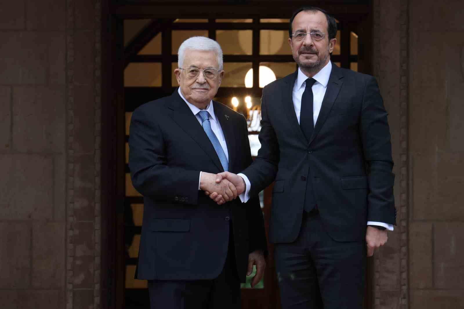 Filistin Devlet Başkanı Abbas: "Yeni bir İsrail hükümetinin kurulmasının ardından diyaloğa başlayabileceğimizi umuyoruz"